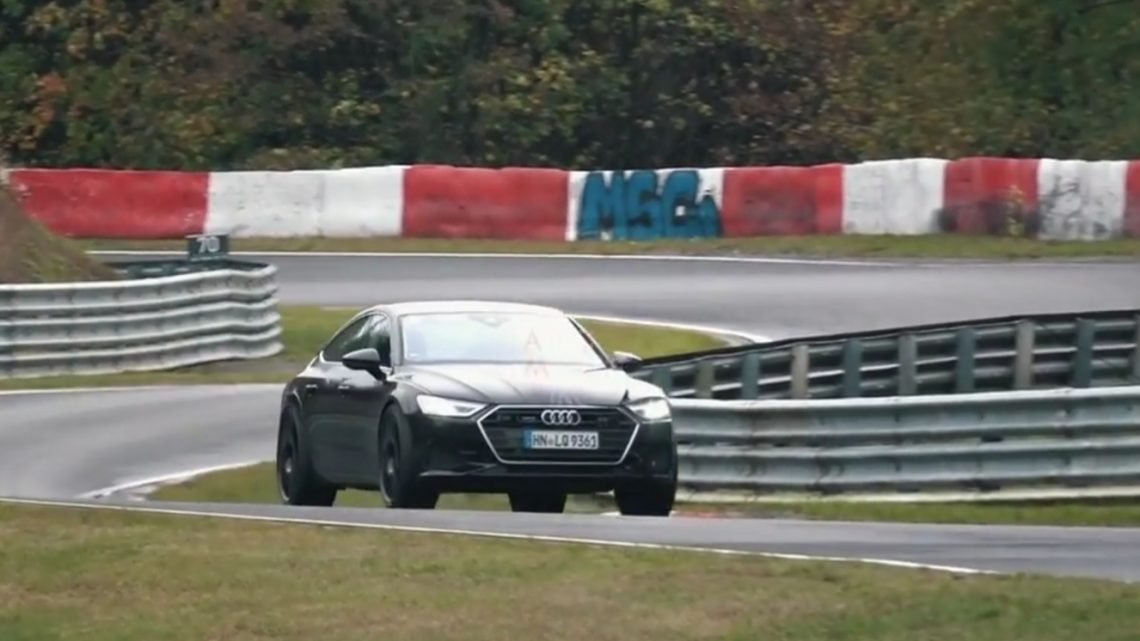 Nové Audi Rs7 bolo natočené na Nurburgringu.