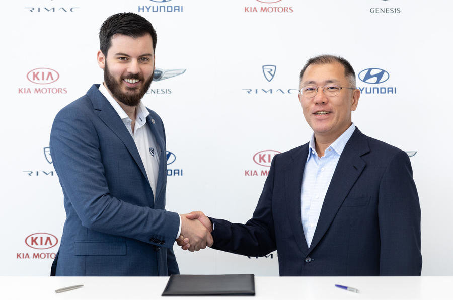 Chorvátsky Rimac pomôže Hyundaiu s výrobou športových elektrických vozidiel N.