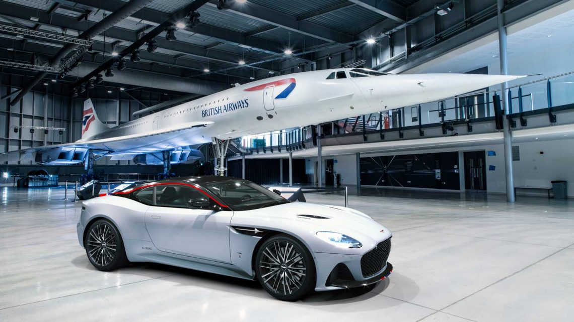 Aston Martin predstavil špeciálne vozidlo DBS Superleggera Concorde.
