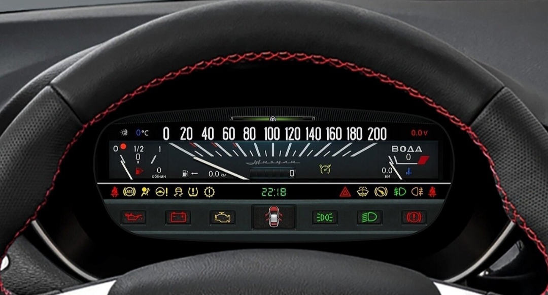 Vozidlá Lada Vesta a Xray môžu mať virtual cockpit s retro dizajnom.