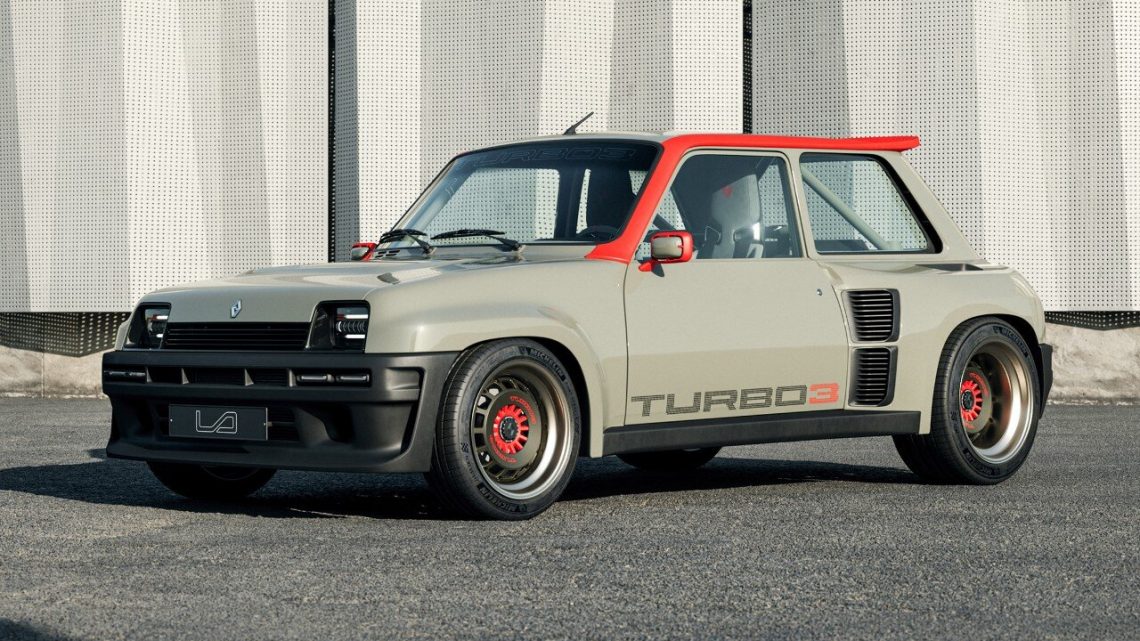 Tento Renault 5 Turbo 3 má brutálny výkon 400 koní a pohon zadných kolies.
