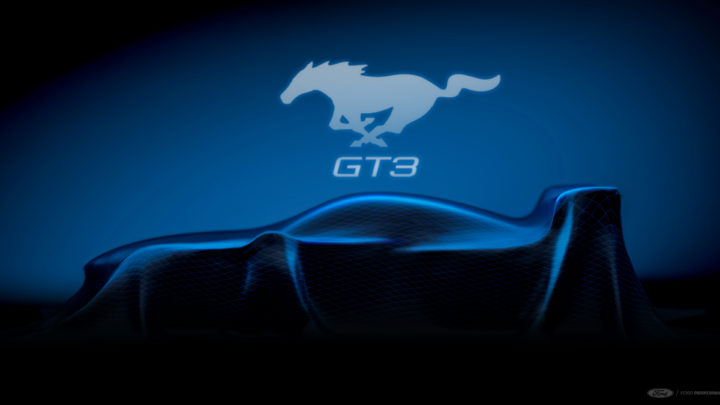 Ford Performance vyvíja pretekárske vozidlo Mustang GT3, v roku 2024 bude súťažiť v Daytone.