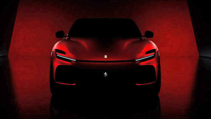 Ferrari zverejnilo oficiálnu fotografiu nového SUV Puronsague.