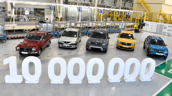 Dacia vyrobila už 10 miliónov vozidiel.