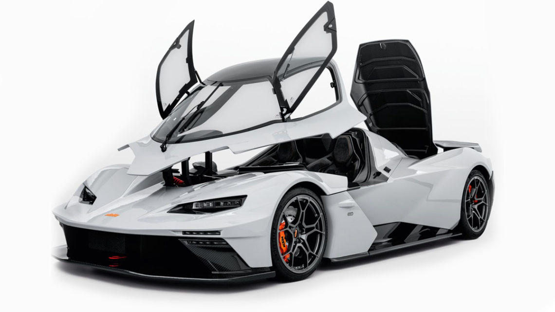 Brutálne auto na cesty, KTM X-Bow GT-XR je predstavené.