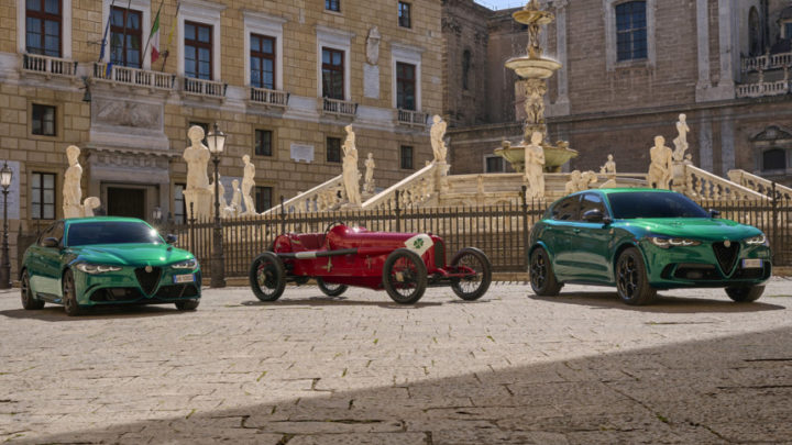 Ostré modely Alfa Romeo QV aktualizované k výročiu založenia.