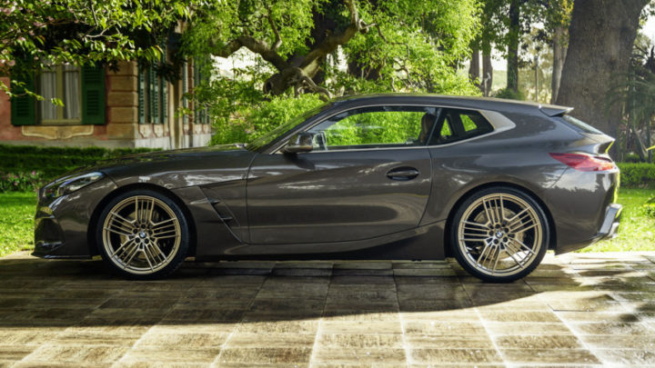 BMW Concept Touring Coupe je postavený na BMW Z4.