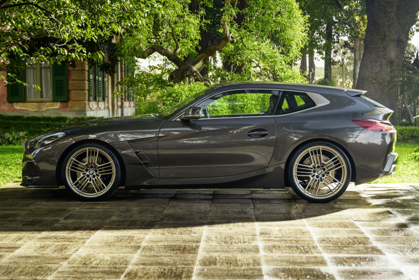 BMW Concept Touring Coupe je postavený na BMW Z4.