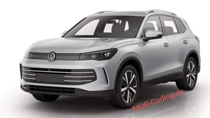 Takto bude vyzerať nový Volkswagen Tiguan tretej generácie.