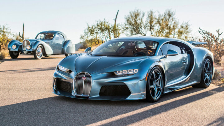 Jedinečné Bugatti Chiron vychádza z modelu Atlantic
