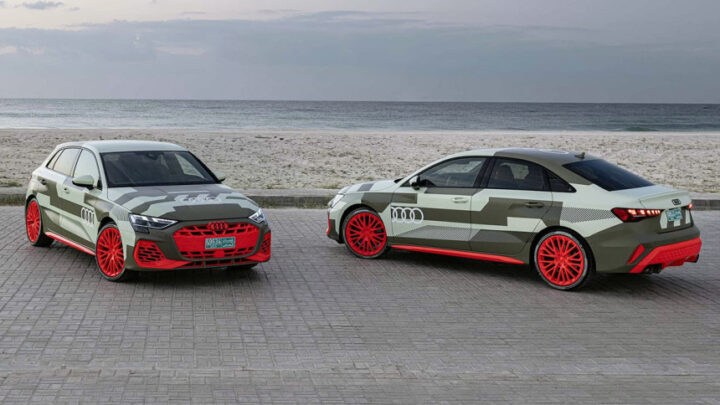 Aktualizované Audi S3 bude výkonnejšie a agresívnejšie.