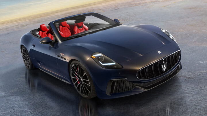 Toto je nové Maserati GranCabrio. V ponuke je zatiaľ len benzínová verzia.