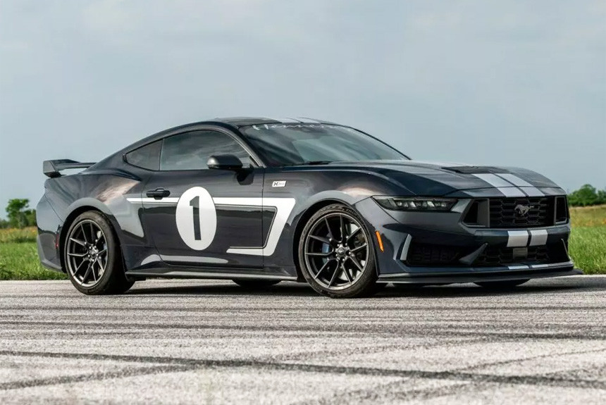 Hennessey H850 Mustang Dark Horse je Mustang s kompresorom a poriadnym výkonom.