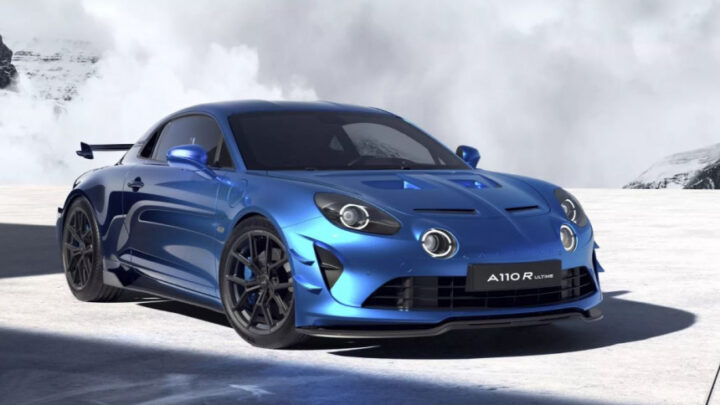 Športové auto Alpine A110 R Ultime je najvýkonnejšia verzia v ponuke.