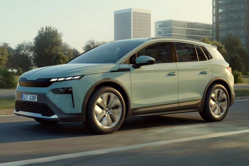 Elektromobil Škoda Elroq prináša novú dizajnovú politiku značky Škoda. Elektromobil Škoda Elroq prináša novú dizajnovú politiku značky Škoda.