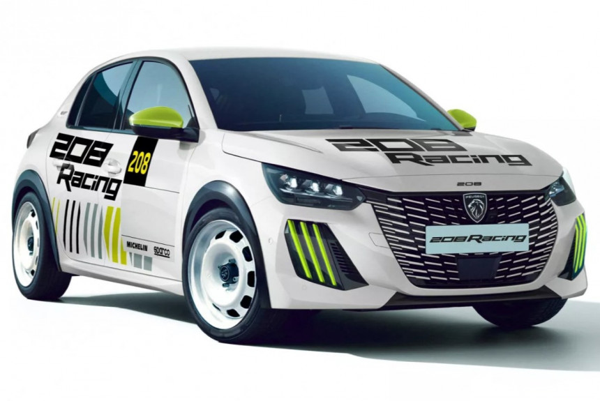 Peugeot 208 Racing je cenovo dostupné rally auto.