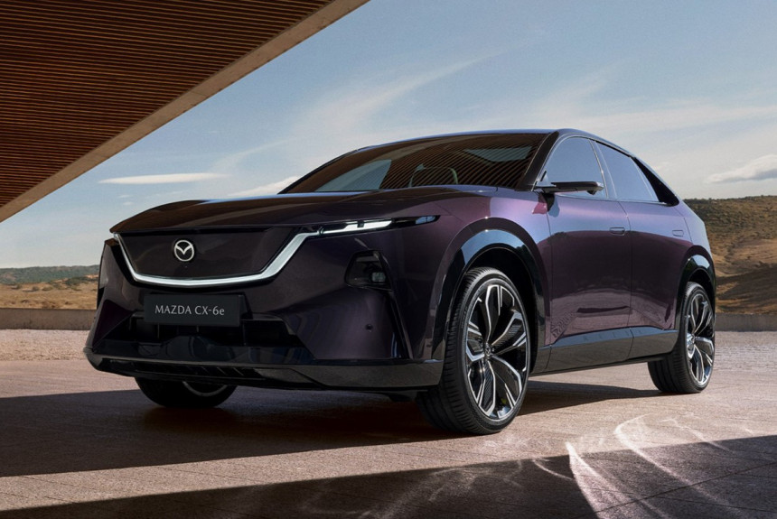 Mazda predstavila model CX-6e. Čo prinesie?