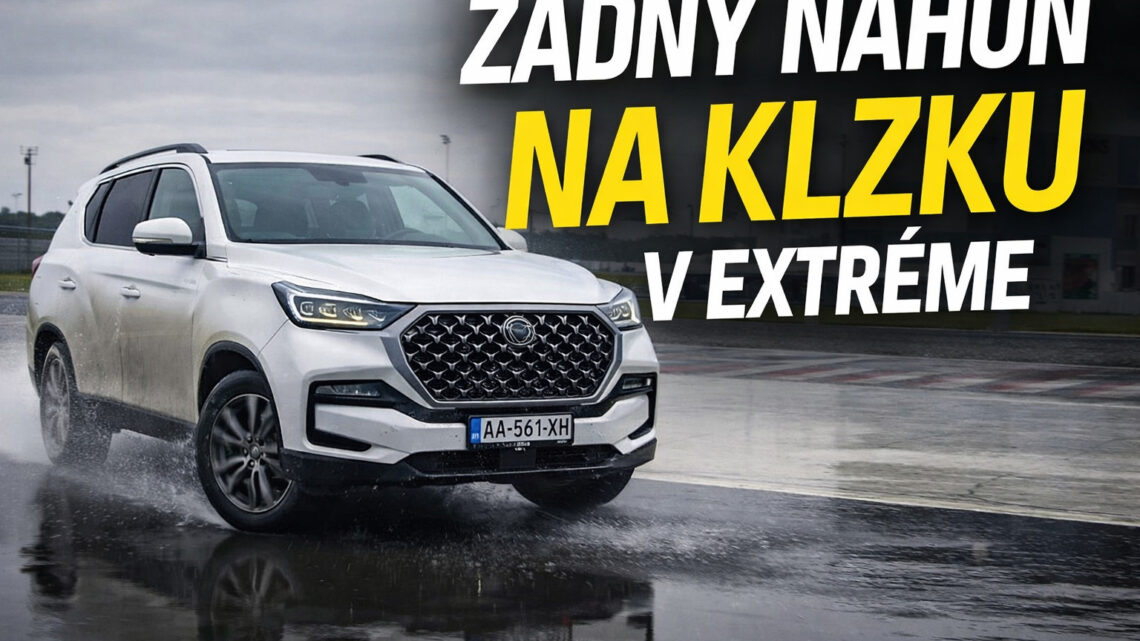 Je zadný náhon na klzku naozaj problém? KGM Rexton 2025 v reálnom teste.