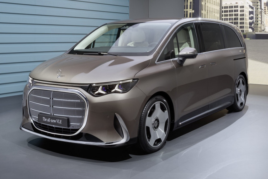 Predstavená luxusná elektrická dodávka Mercedes-Benz VLE.