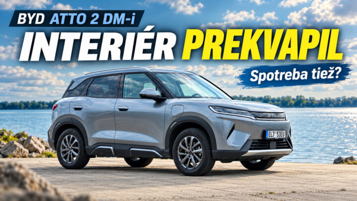BYD ATTO 2 DM-i – test: Aj bez nabíjania sme jazdili pod 5 litrov.